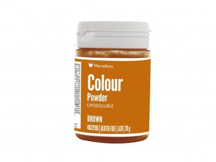 Prachová farba BROWN (hnedá) 25g - DOPREDAJ