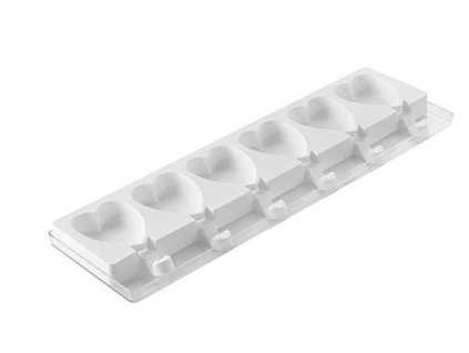 Silikónová forma Mini Heart 55x68mm Gelo3M set