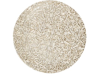F52170 1 posyp strieborné paličky metalické