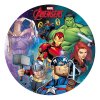 236038 DISCOS COMESTIBLES TARTA AVENGERS ZERO 20CM 1