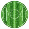 231137 DISCO COMESTIBLE TARTA FUTBOL ZERO 20CM 3