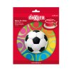 145094 6 DISCOS OBLEA TARTA BALON FUTBOL 20CM 2