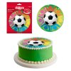 145094 6 DISCOS OBLEA TARTA BALON FUTBOL 20CM 4