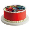 236040 DISCOS COMESTIBLES TARTA SPIDERMAN ZERO 20CM 3