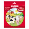 145097 6 DISCOS OBLEA TARTA ANIMALES GRANJA 20CM 2