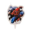 346208 DISPLAY 12 VELAS 2D CUMPLEAąOS SPIDERMAN 7CM 1