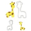 5529 3 fmm vykrajovacka zirafa 2ks
