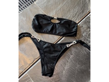 Třpytivy bandague top