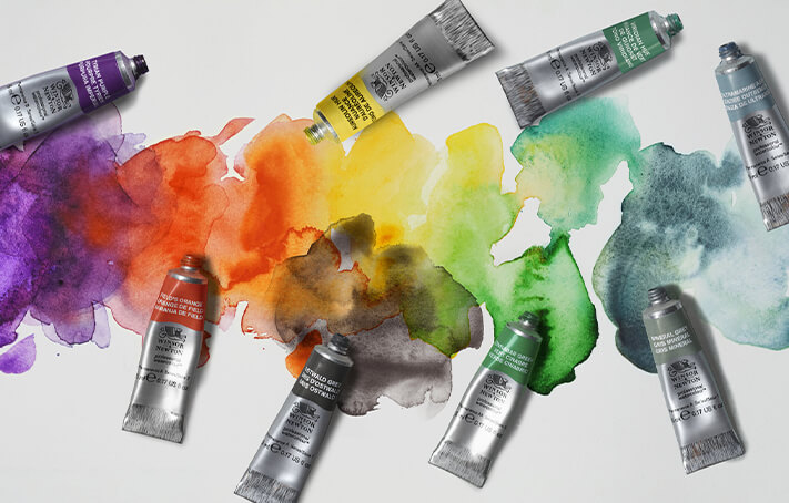 Nové akvarelové barvy Winsor & Newton - Kolekce Revival