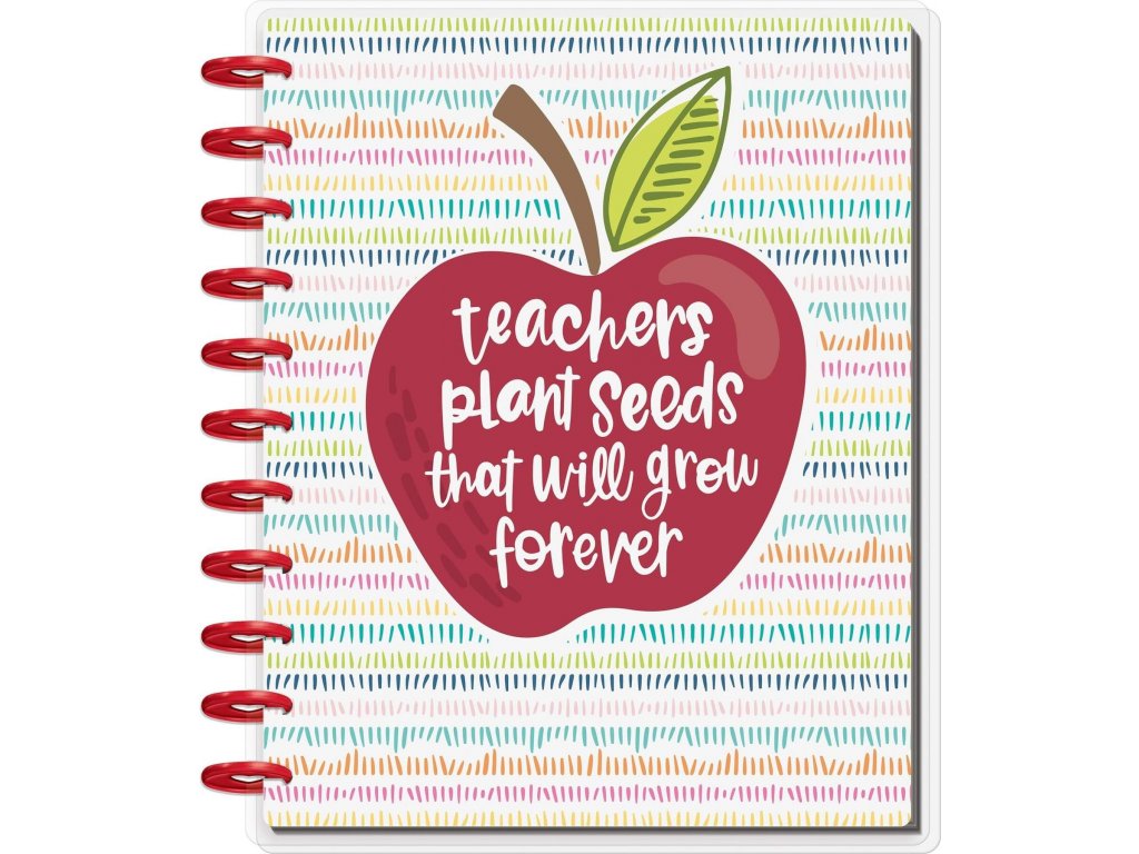 Nedatovaný diář Happy Planner BIG Teacher's Plant Seeds (1)