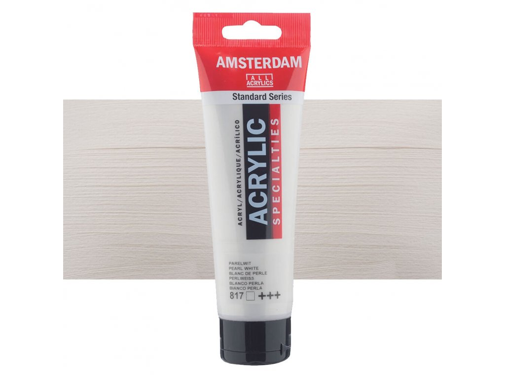 Akrylová barva Amsterdam 120 ml Pearl white