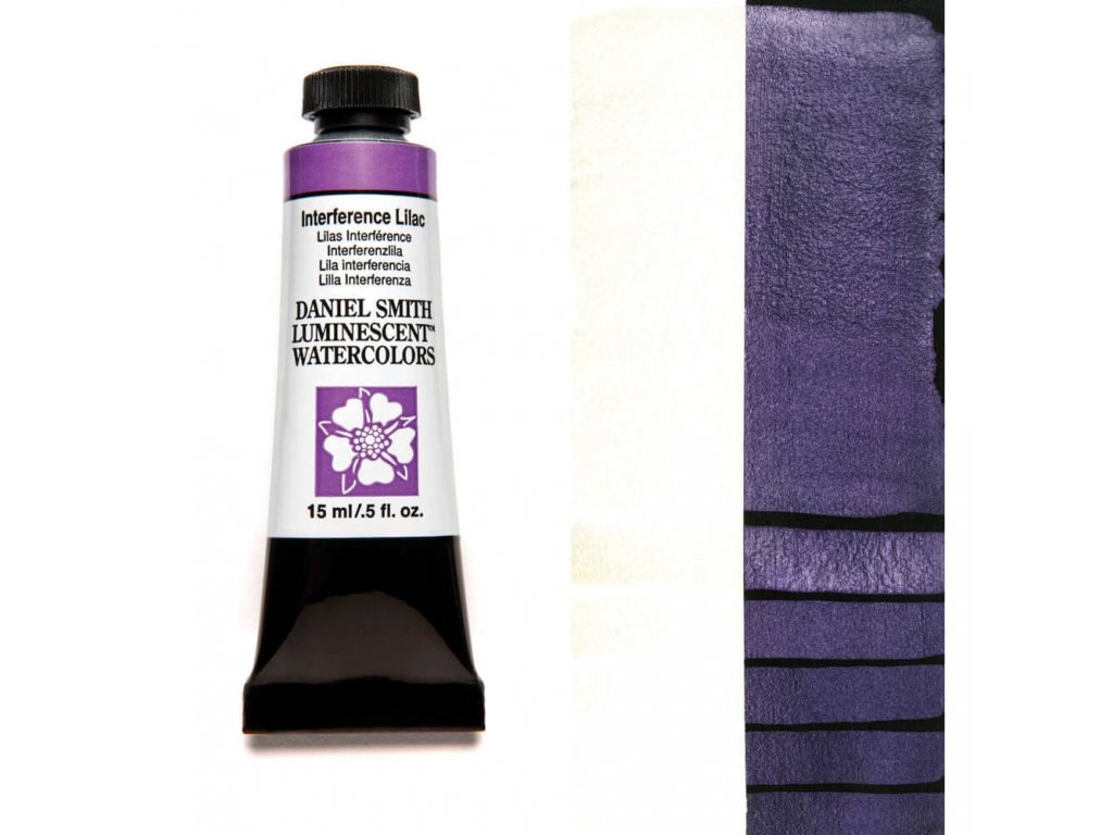 Akvarelová barva Daniel Smith Interference Lilac