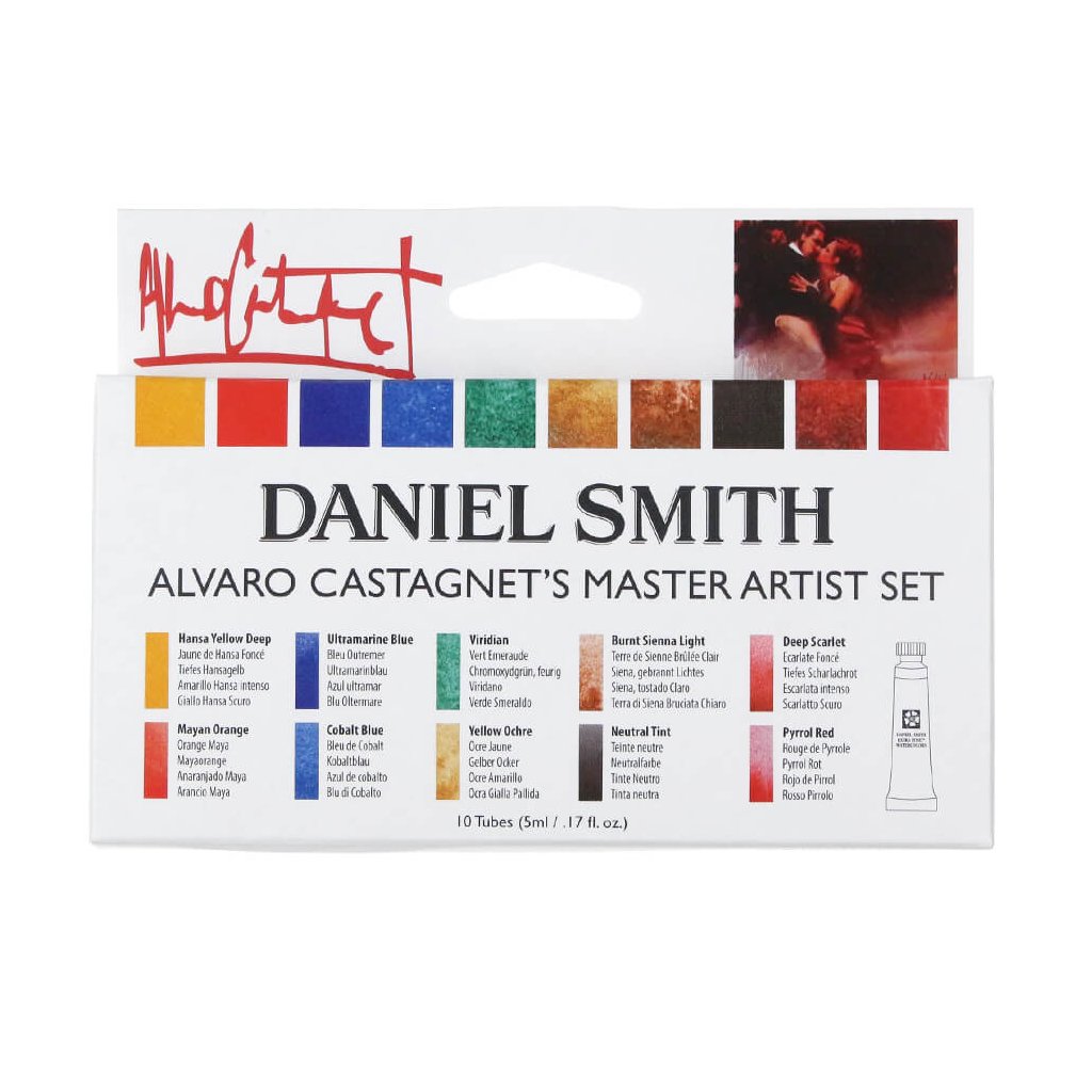 Akvarelové barvy Daniel Smith 5ml Alvaro Castagnet's, sada 10 ks