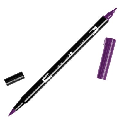 štětcový fix tombow ABT dual 679 dark plum