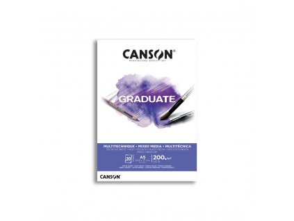 Skicák Canson Graduatemix media A5