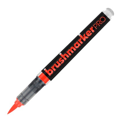 Štětcový fix Karin BrushmarkerPRO Neon - červená