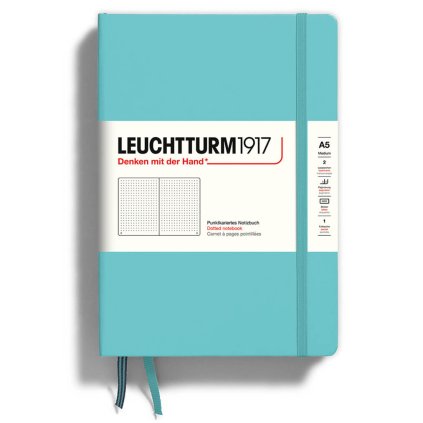 Zapisnk Leuchtturm1917 A5 aquamarine