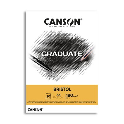 Skicák Canson Graduate bristol A4