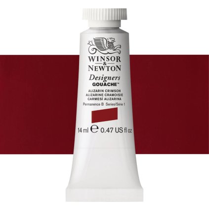 004 kvašová barva winsor newton ALIZARIN CRIMSON