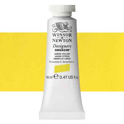 345 kvašová barva winsor newton LEMON YELLOW