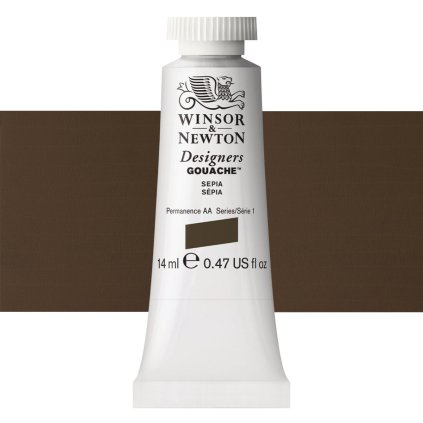 609 kvašová barva winsor newton SEPIA