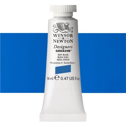 621 kvašová barva winsor newton SKY BLUE