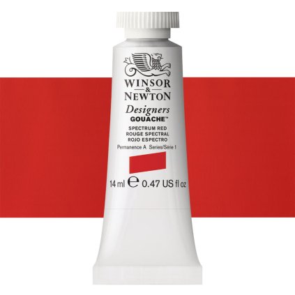 623 kvašová barva winsor newton SPECTRUM RED