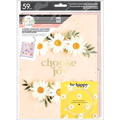 Rozšíření pro diáře Happy Planner CLASSIC Pressed Florals