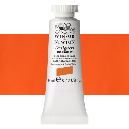 453 kvašová barva winsor newton ORANGE LAKE LIGHT