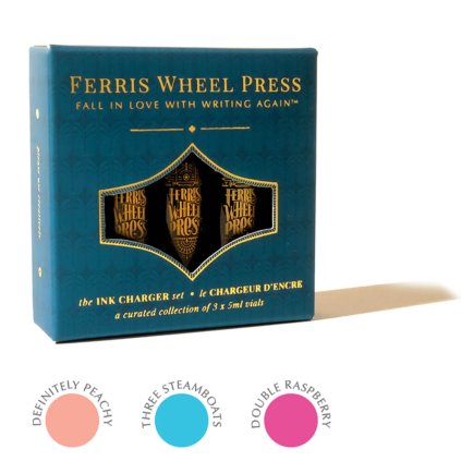 Inkousty Ferris Wheel Press Life is Peachy, sada 3 ks