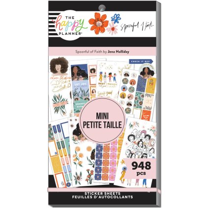 Samolepky Happy Planner MINI Value Pack Everyday Spoonful of Faith
