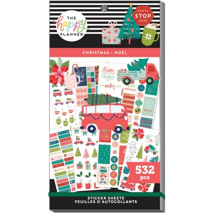 Samolepky Happy Planner Value Pack Christmas
