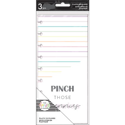 Kapsy do diáře Happy Planner SKINNY CLASSIC Bright Budget