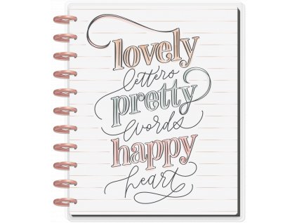 Diář 2022 Happy Planner BIG Deluxe Love Letters ll