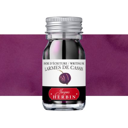 inkoust pro plnici pera herbin 10ml larmes de cassis