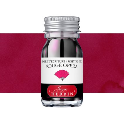 inkoust pro plnici pera herbin 10ml rouge opera