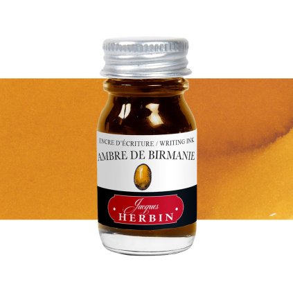 inkoust pro plnici pera herbin 10ml ambre de birmain