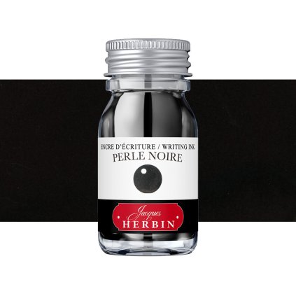 inkoust pro plnici pera herbin 10ml perle noire