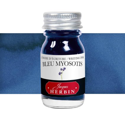 inkoust pro plnici pera herbin 10ml bleu myosotis