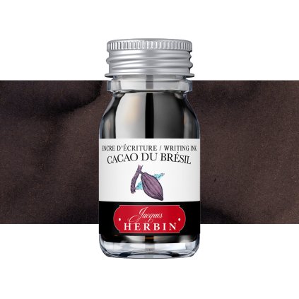 inkoust pro plnici pera herbin 10ml cacao du bresil