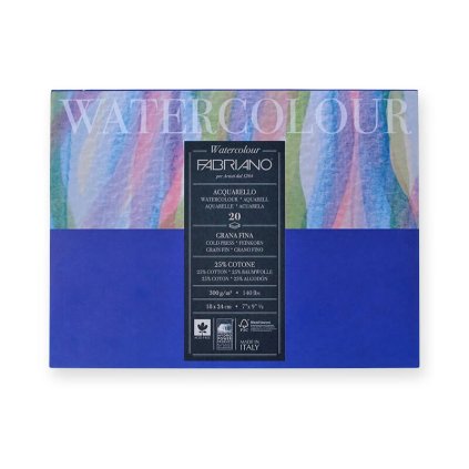 Skicák Fabriano Watercolour 18 x 24 cm