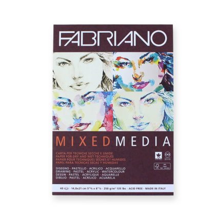 Skicák Fabriano Mix Media A5
