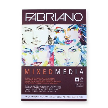 Skicák Fabriano Mix Media A4