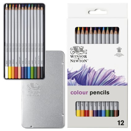 Pastelky Winsor Newton Precision sada 12 ks foto