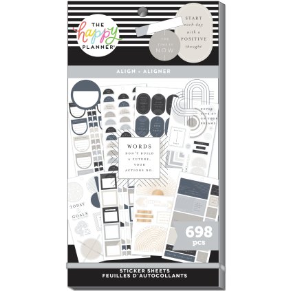 Samolepky Happy Planner Value Pack Align