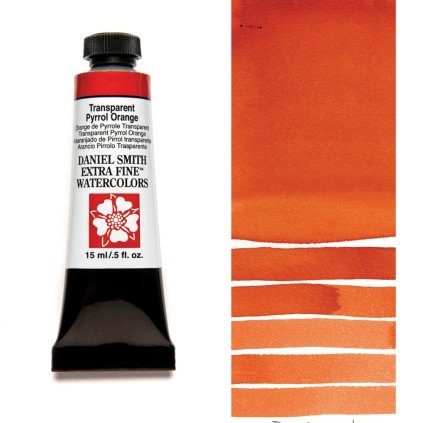 Akvarelová barva Daniel Smith transparent pyrrol orange