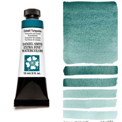 Akvarelová barva Daniel Smith Cobalt Turquoise