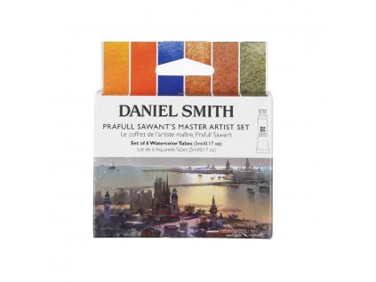 Akvarelové barvy Daniel Smith 5ml Prafull Sawant's, sada 6 ks (1)