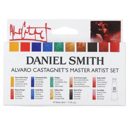 Akvarelové barvy Daniel Smith 5ml Alvaro Castagnet's, sada 10 ks