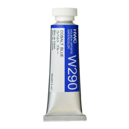 akvarelová barva holbein 15ml modrá cobalt blue
